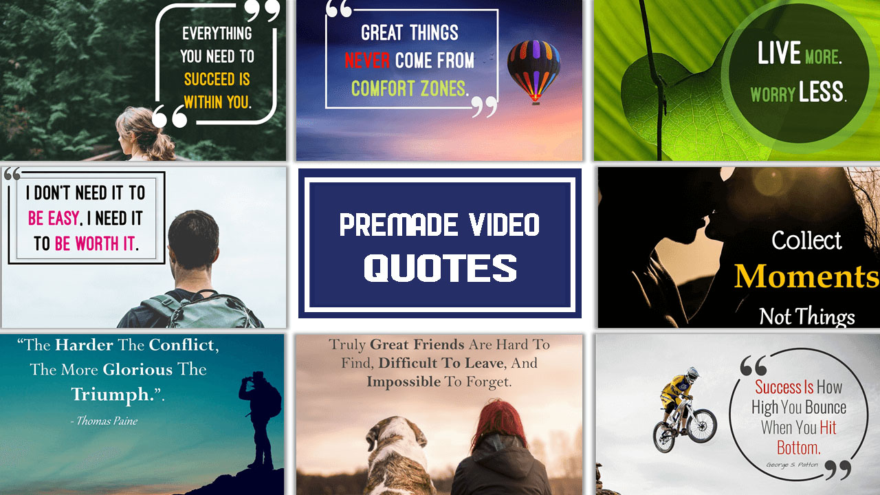 Premade Video Quotes2